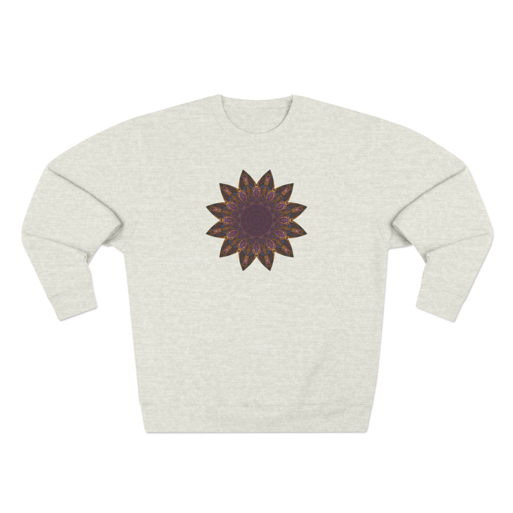 Unisex Crewneck Sweatshirt - Love Light Mandalas No.1