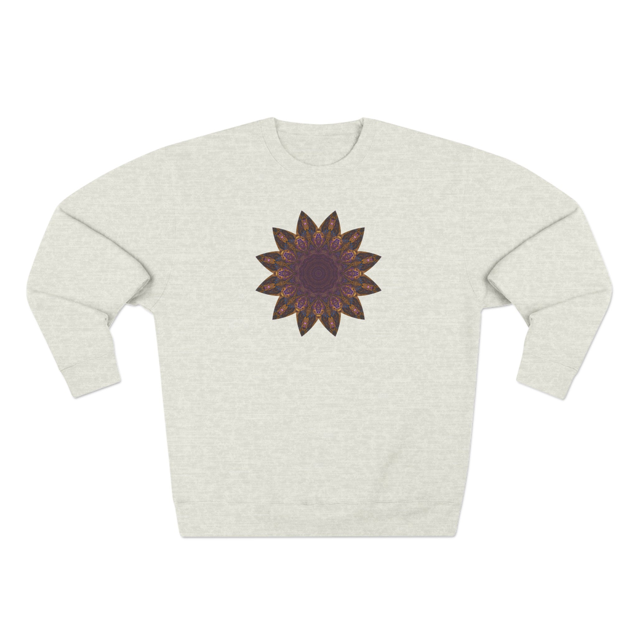 Unisex Crewneck Sweatshirt - Love Light Mandalas No.1