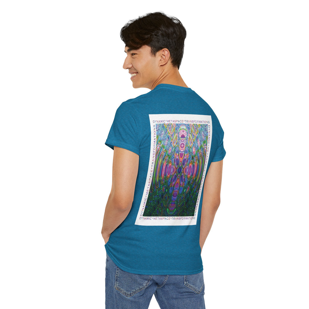 Unisex Heavy Cotton Tee (Back) - DMT Seer No.2