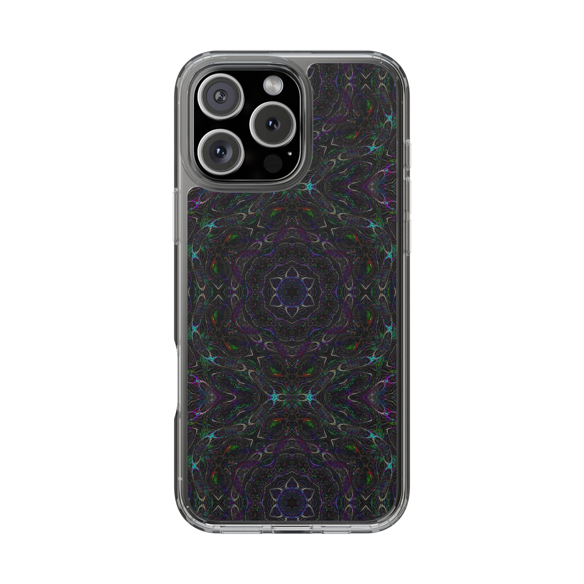 iPhone 16 Clear Case – P5 Kaleidoscopic No.32