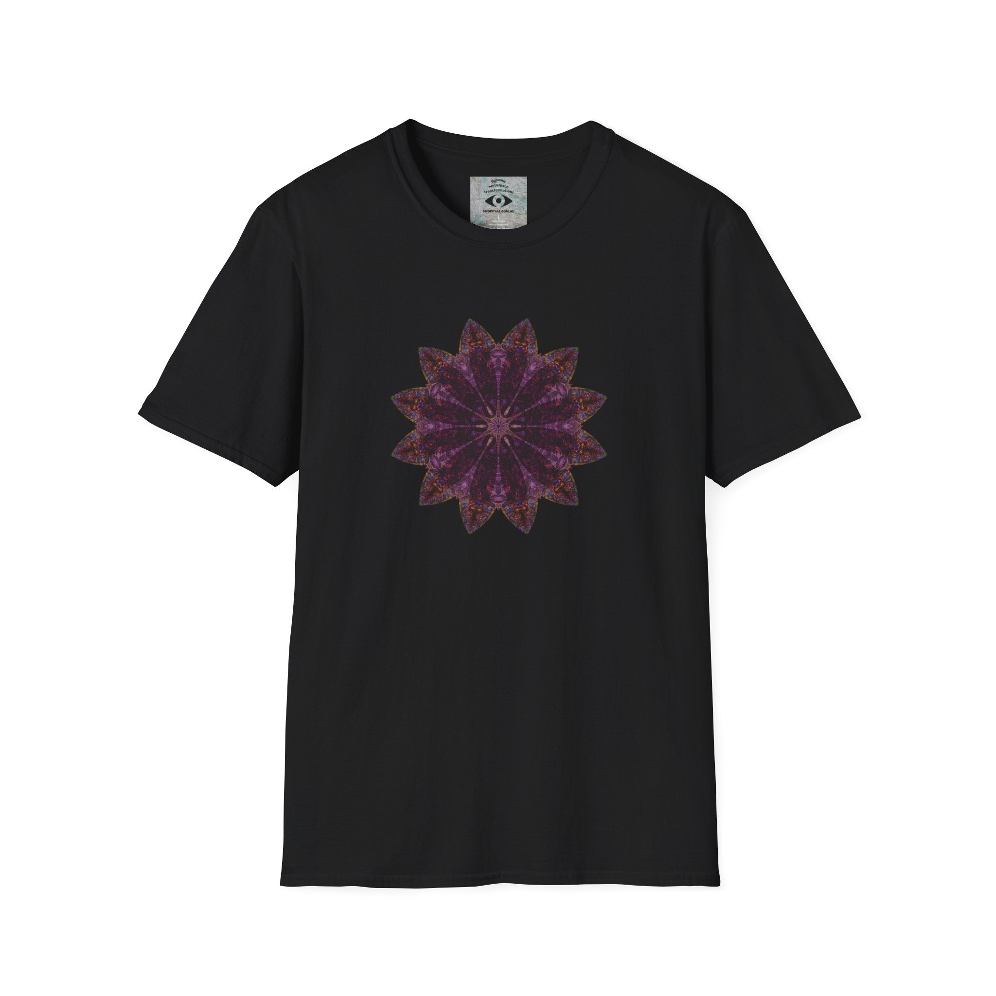Unisex Softstyle T-Shirt - Love Light Mandalas No.15