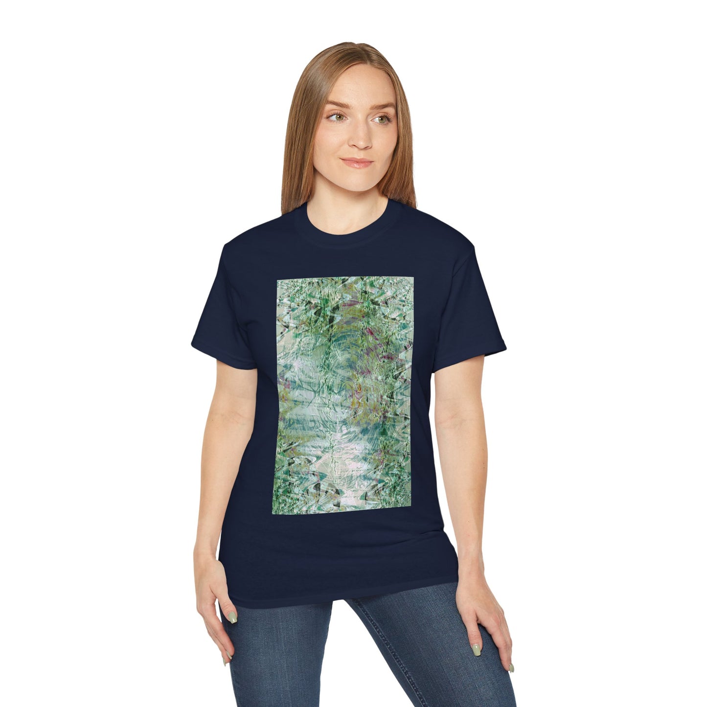 Unisex Ultra Cotton Tee - Love Light Fractals No.7