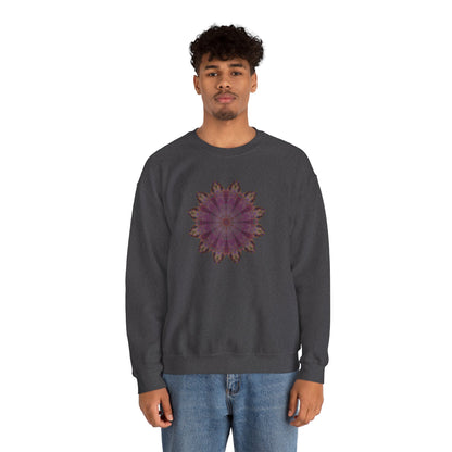 Unisex Heavy Blend™ Crewneck Sweatshirt - Love Light Mandalas No.6