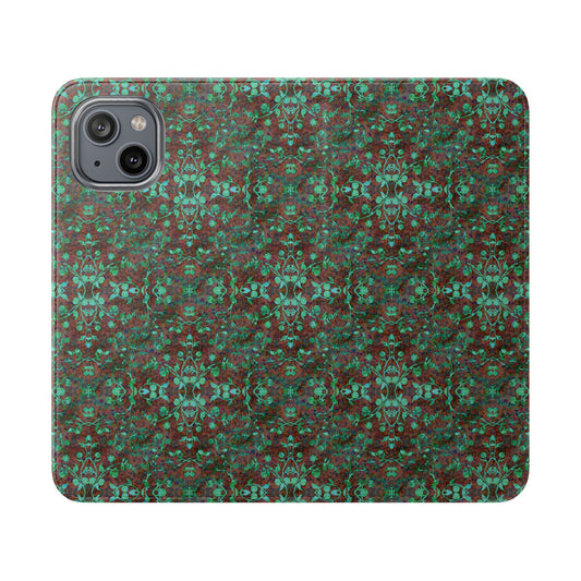 iPhone 14 Flip Case - Hidden Weave Series No.29