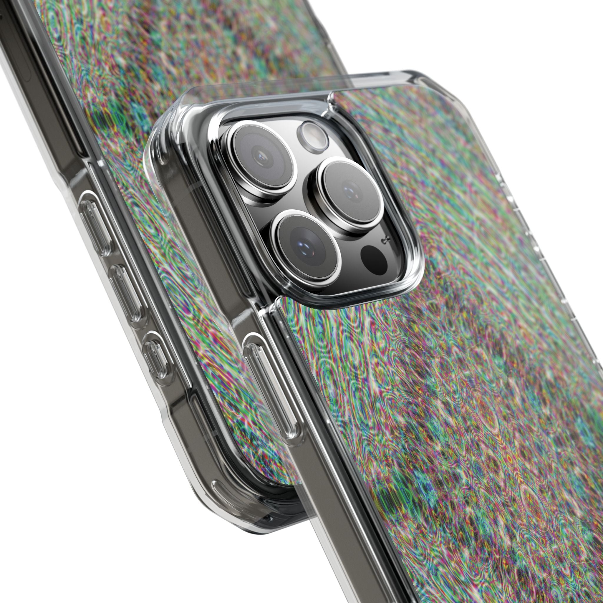 iPhone 16 Magnetic Clear Impact Case - DMT Seer No.14