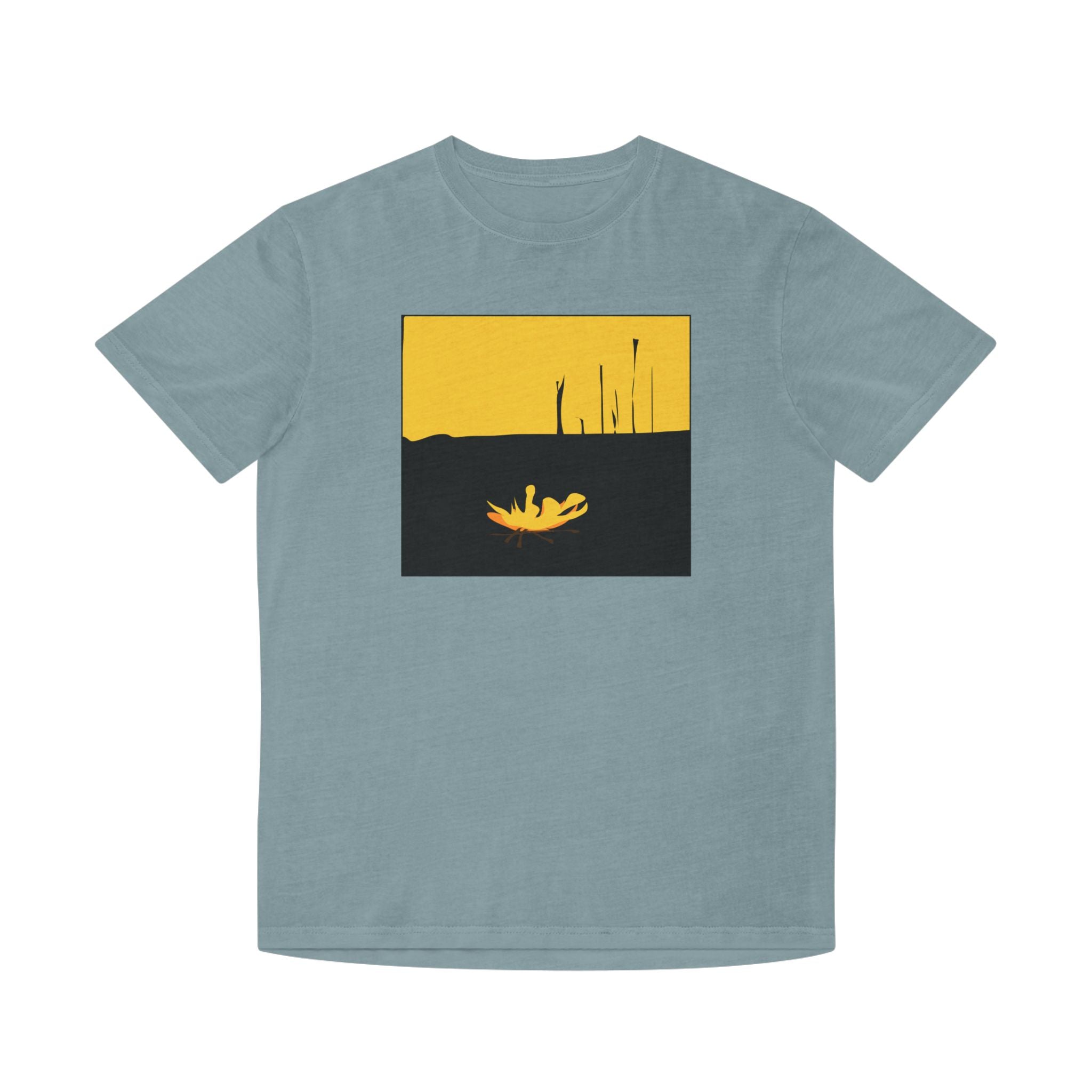 Unisex Faded Shirt -The Traveller Series (Fire)