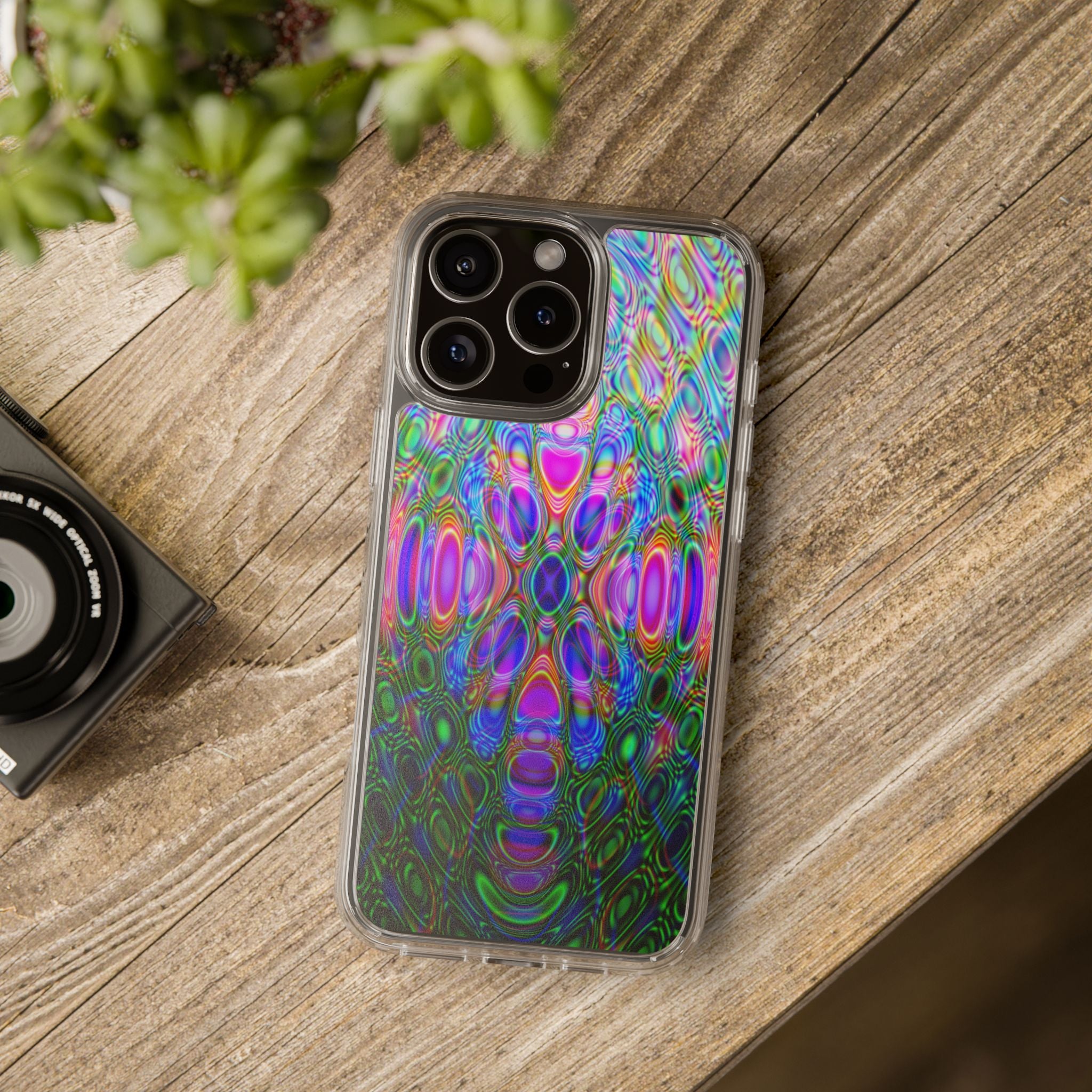 iPhone 16 Clear Case – DMT Seer No.2