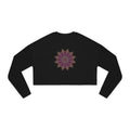 Women's Cropped Sweatshirt - Love Light Mandalas No.6