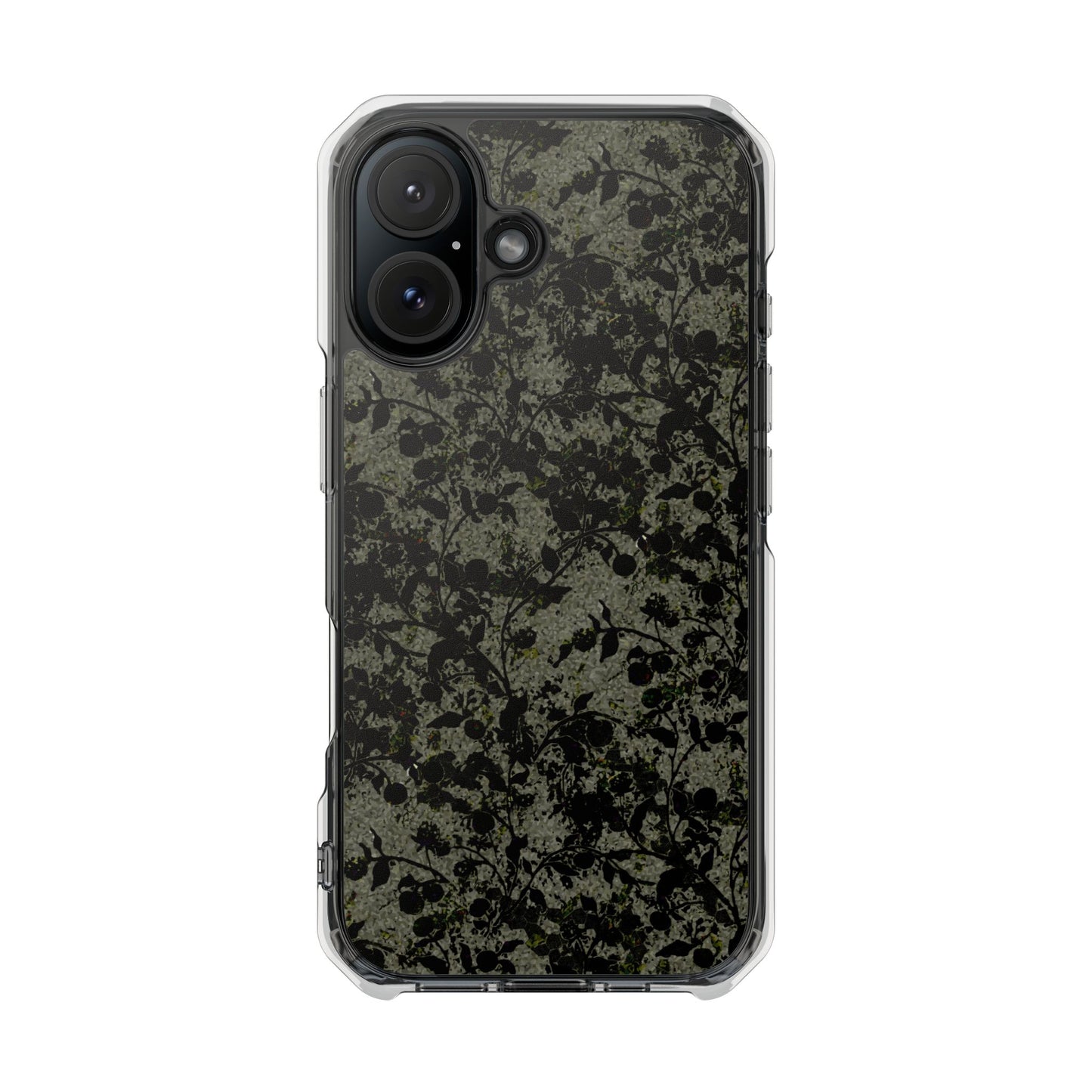 iPhone 16 Magnetic Clear Impact Case - Hidden Weave Series V3 No.25