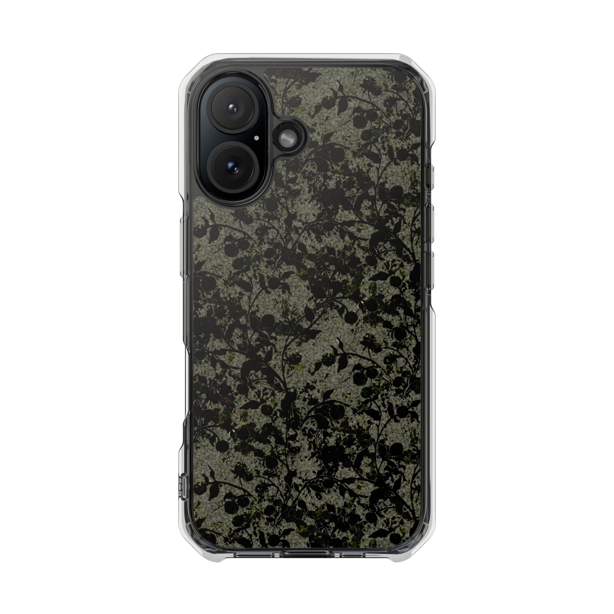 iPhone 16 Magnetic Clear Impact Case - Hidden Weave Series V3 No.25