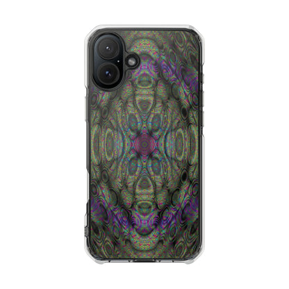 iPhone 16 Magnetic Clear Impact Case - DMT Seer No.16