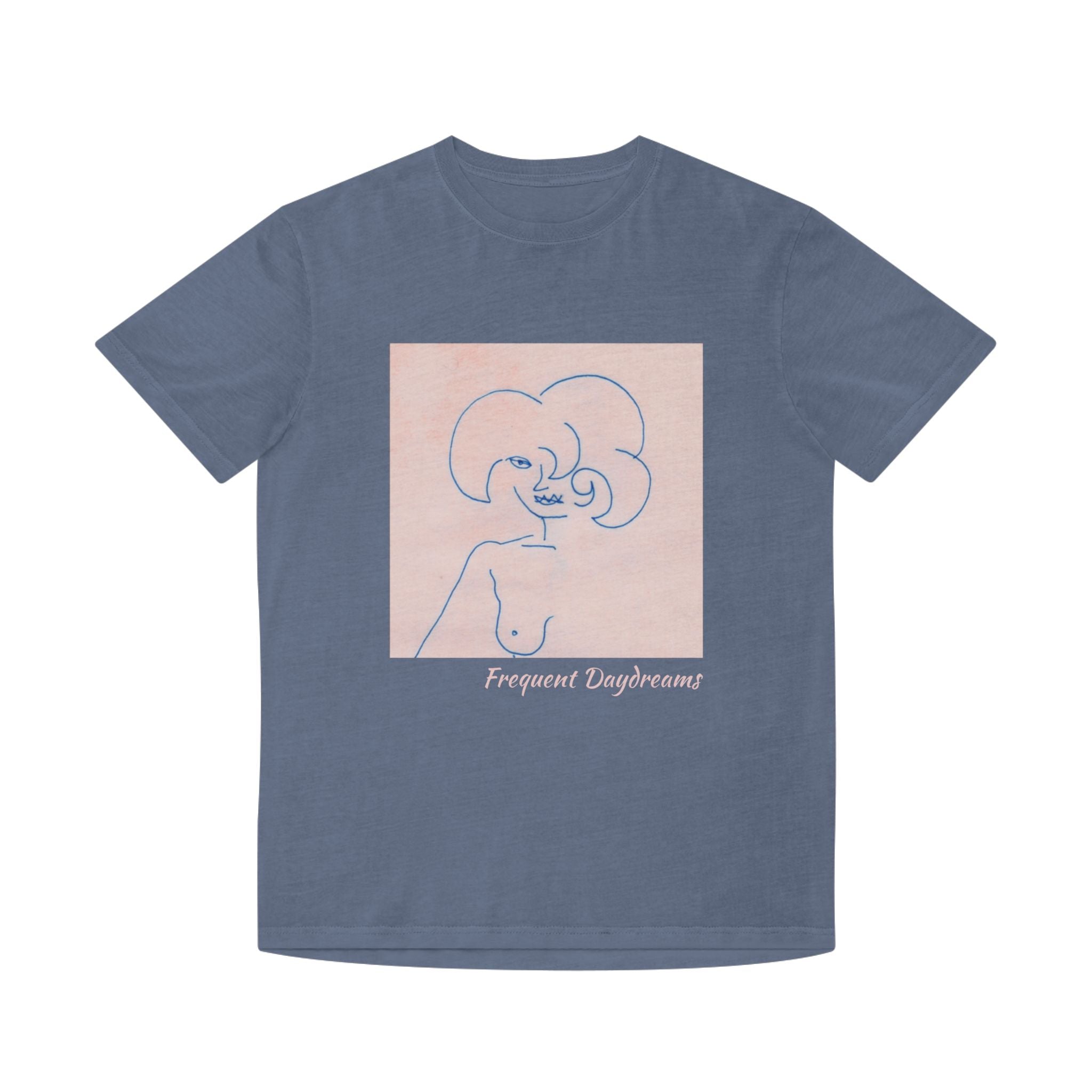 Unisex Faded Shirt - Frequent Daydreams Sketch No.45