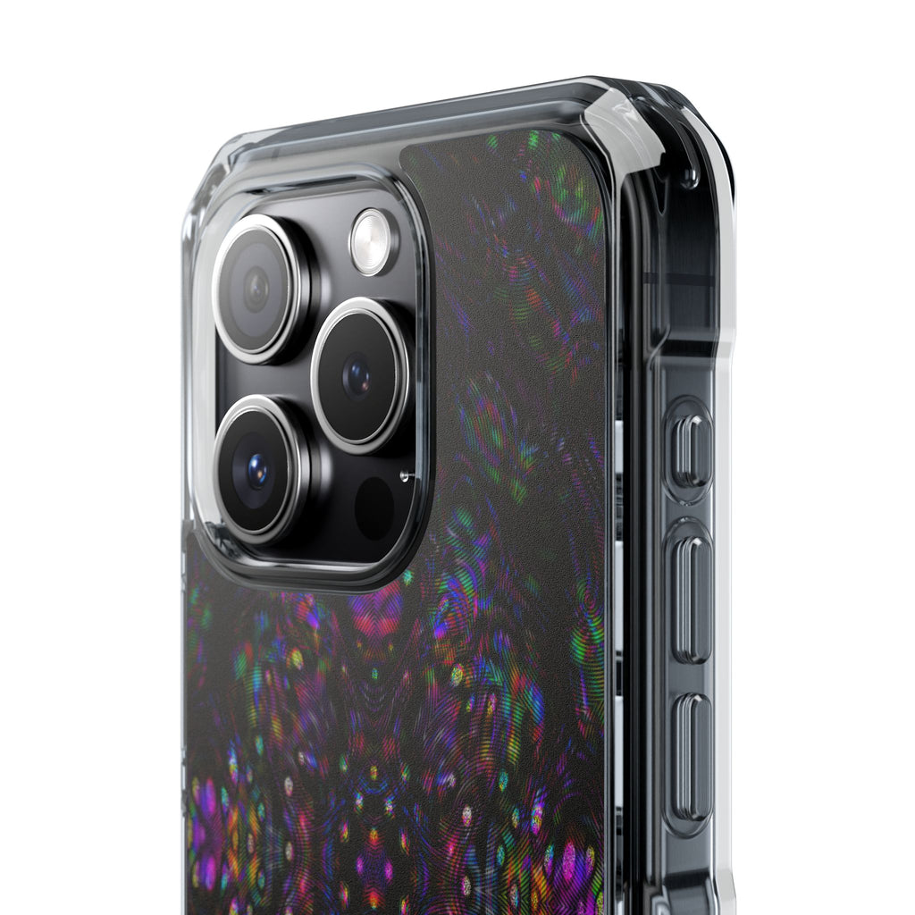 iPhone 15 Magnetic Clear Impact Case - DMT Scribe Tiles No.3