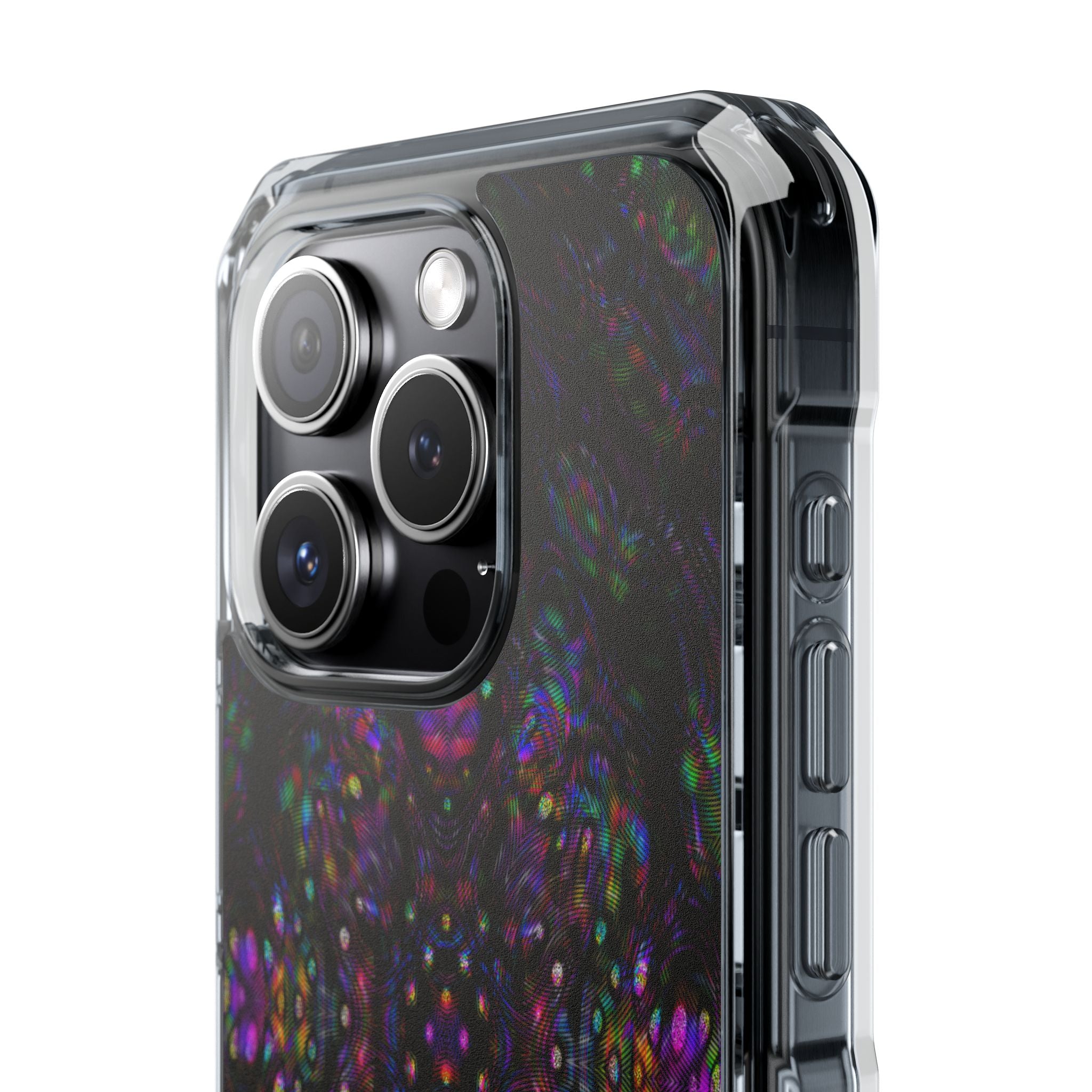 iPhone 15 Magnetic Clear Impact Case - DMT Scribe Tiles No.3