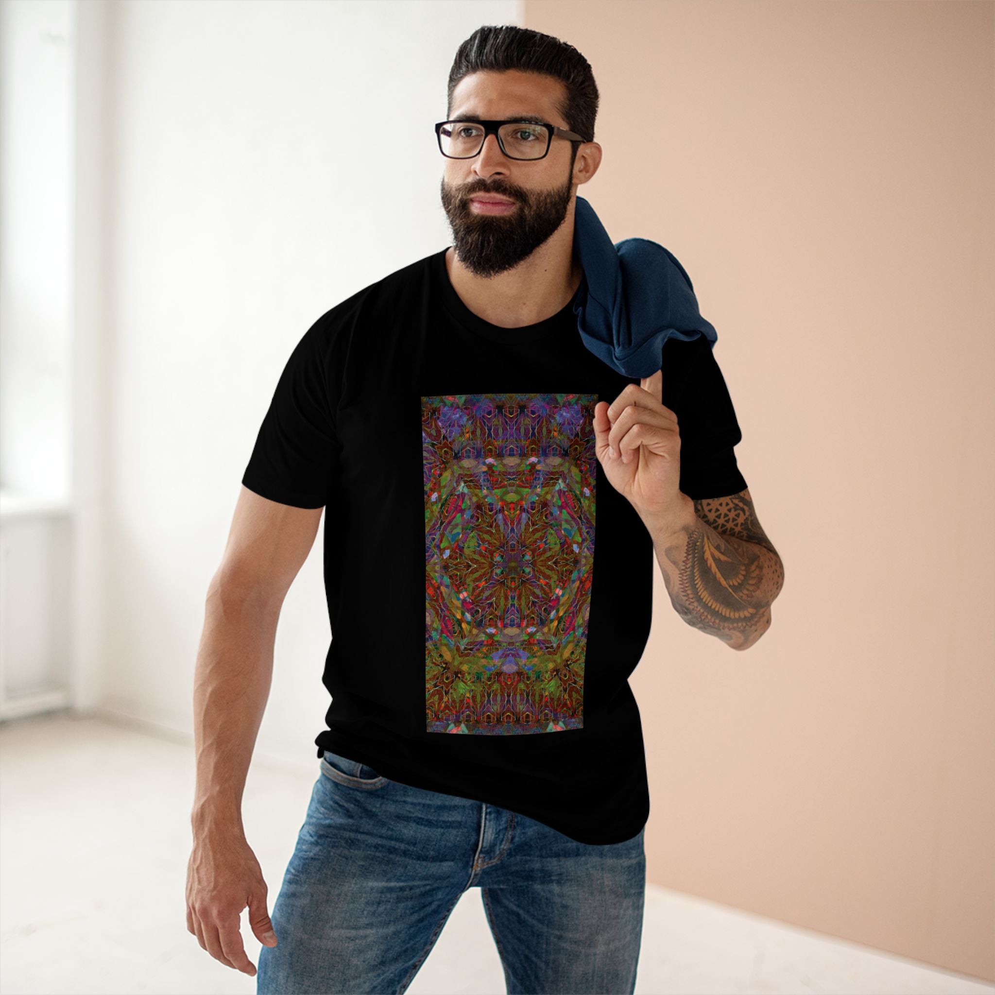 Men's Staple Tee - Mandala Series No.15