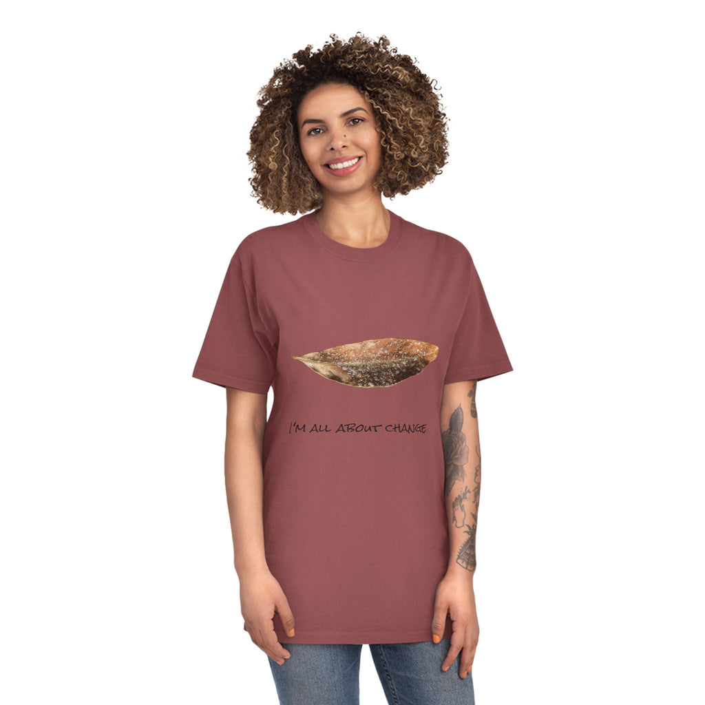 Unisex Faded Shirt - All About Change No.1