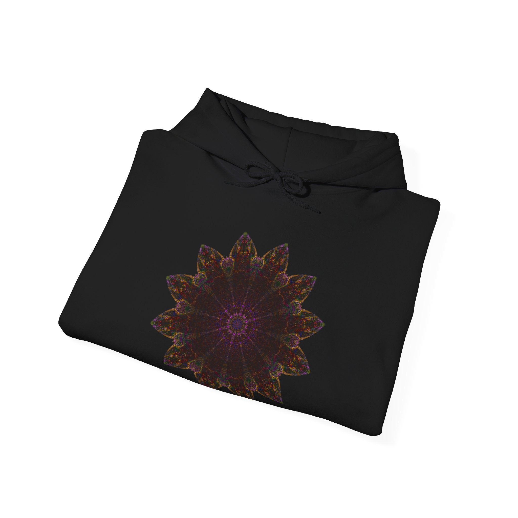 Unisex Heavy Blend™ Hooded Sweatshirt - Love Light Mandalas No.12
