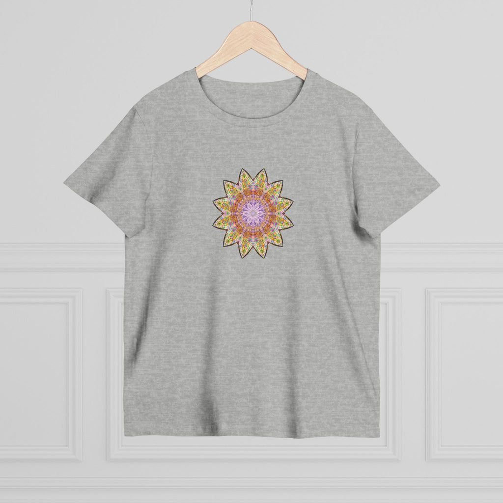 Women’s Maple Tee - Love Light Mandalas No.14