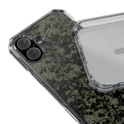 iPhone 16 Magnetic Clear Impact Case - Hidden Weave Series V3 No.25