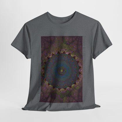 Unisex Heavy Cotton Tee - Love Light Spheres No. L8S1