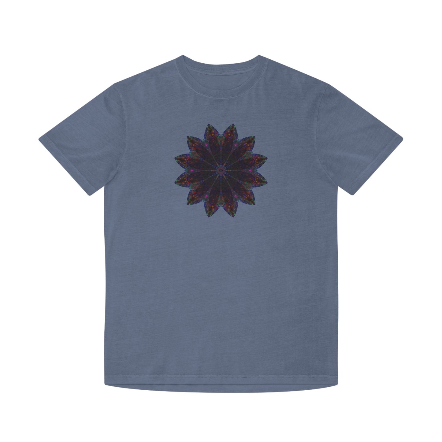 Unisex Faded Shirt - Love Light Mandalas No.25