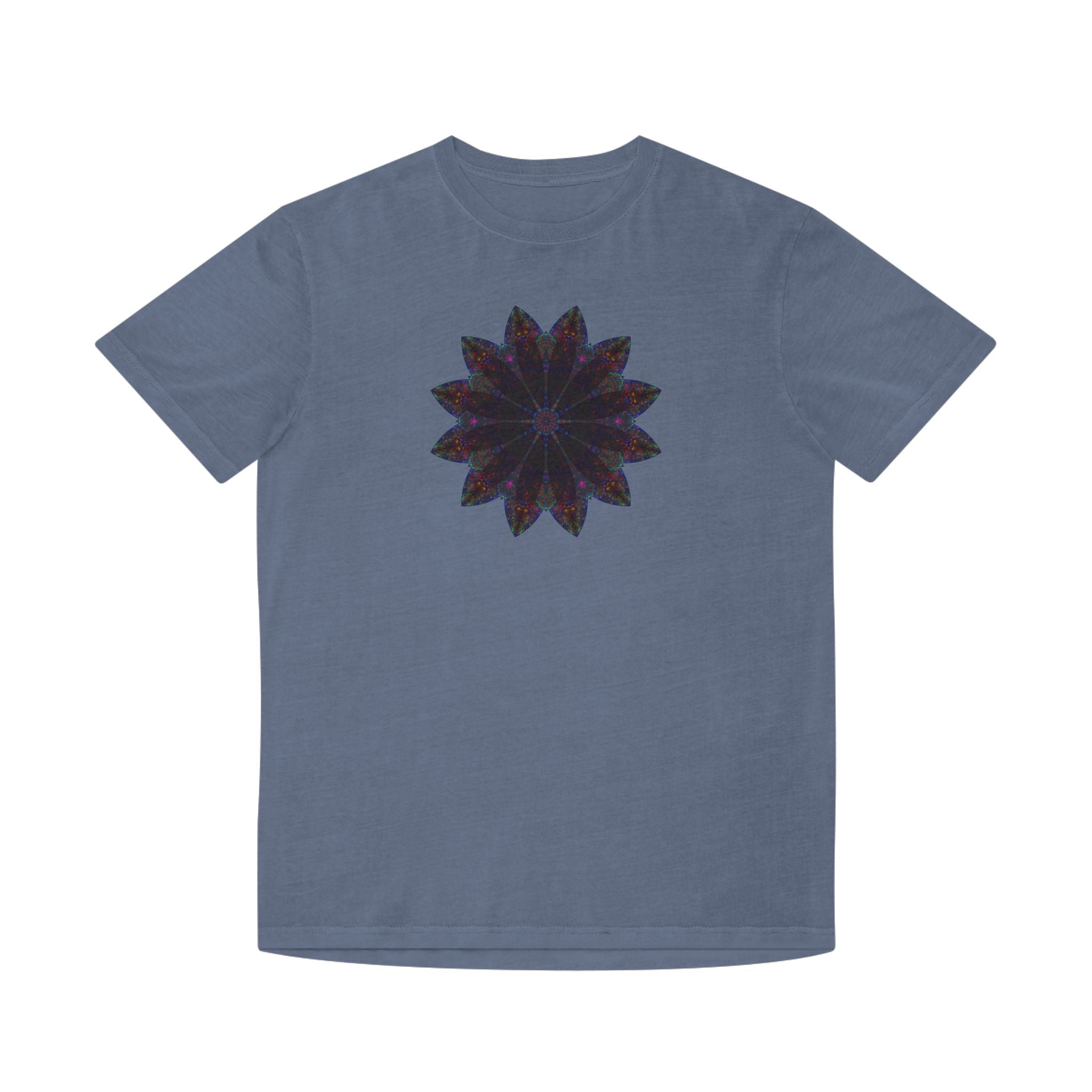 Unisex Faded Shirt - Love Light Mandalas No.25