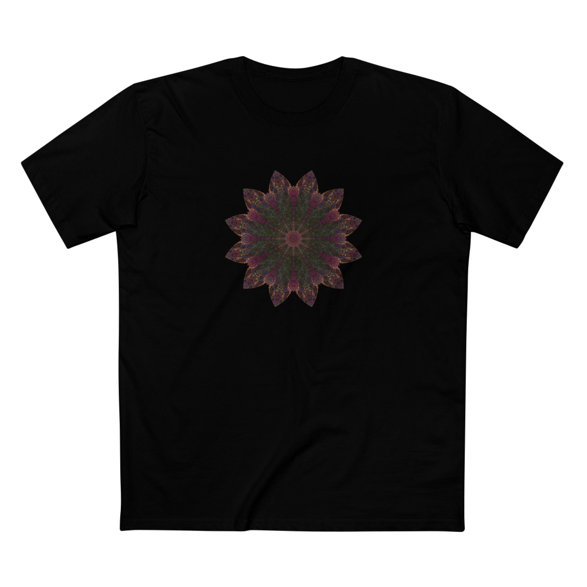 Men's Staple Tee - Love Light Mandalas No.7