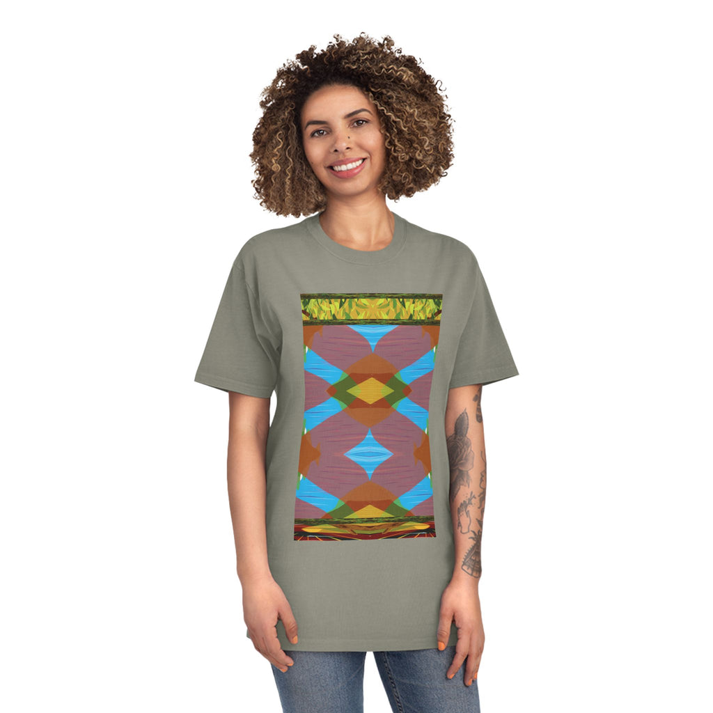 Unisex Faded Shirt -The Traveller Series (Autumn Abstract)