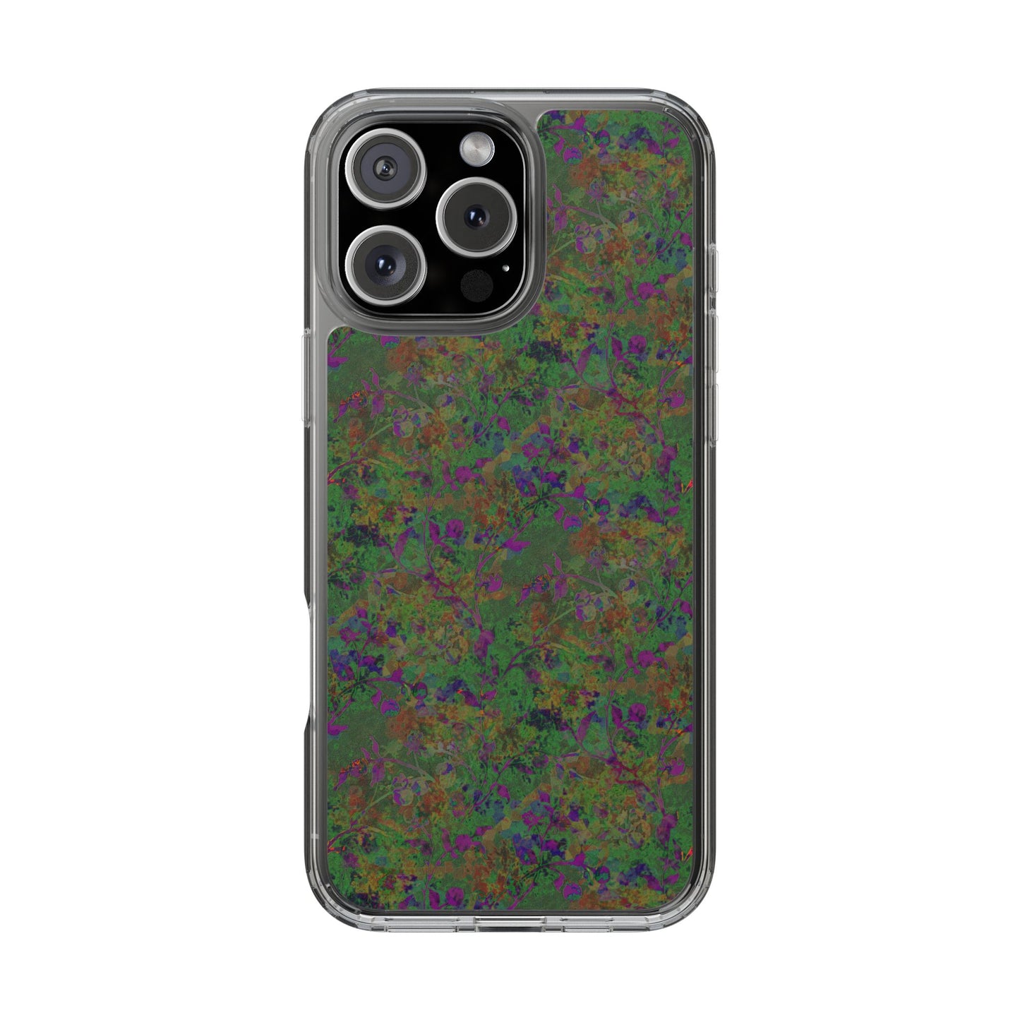 iPhone 16 Clear Case – Hidden Weave Series V3 No.24