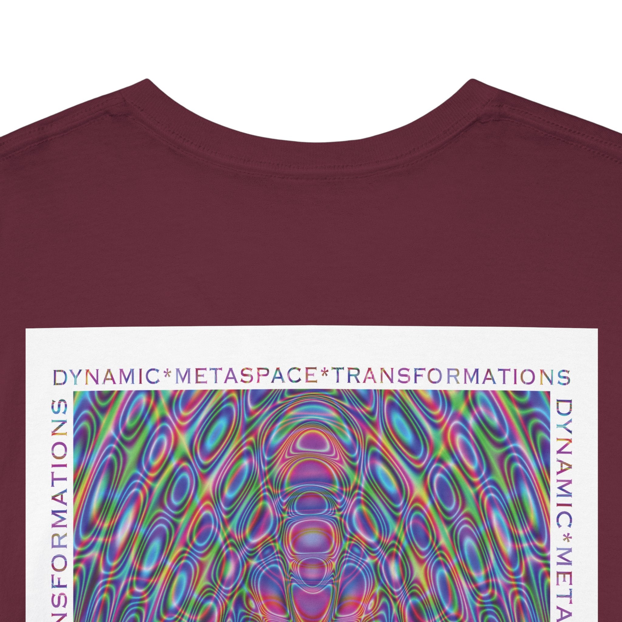 Unisex Heavy Cotton Tee (Back) - DMT Seer No.1