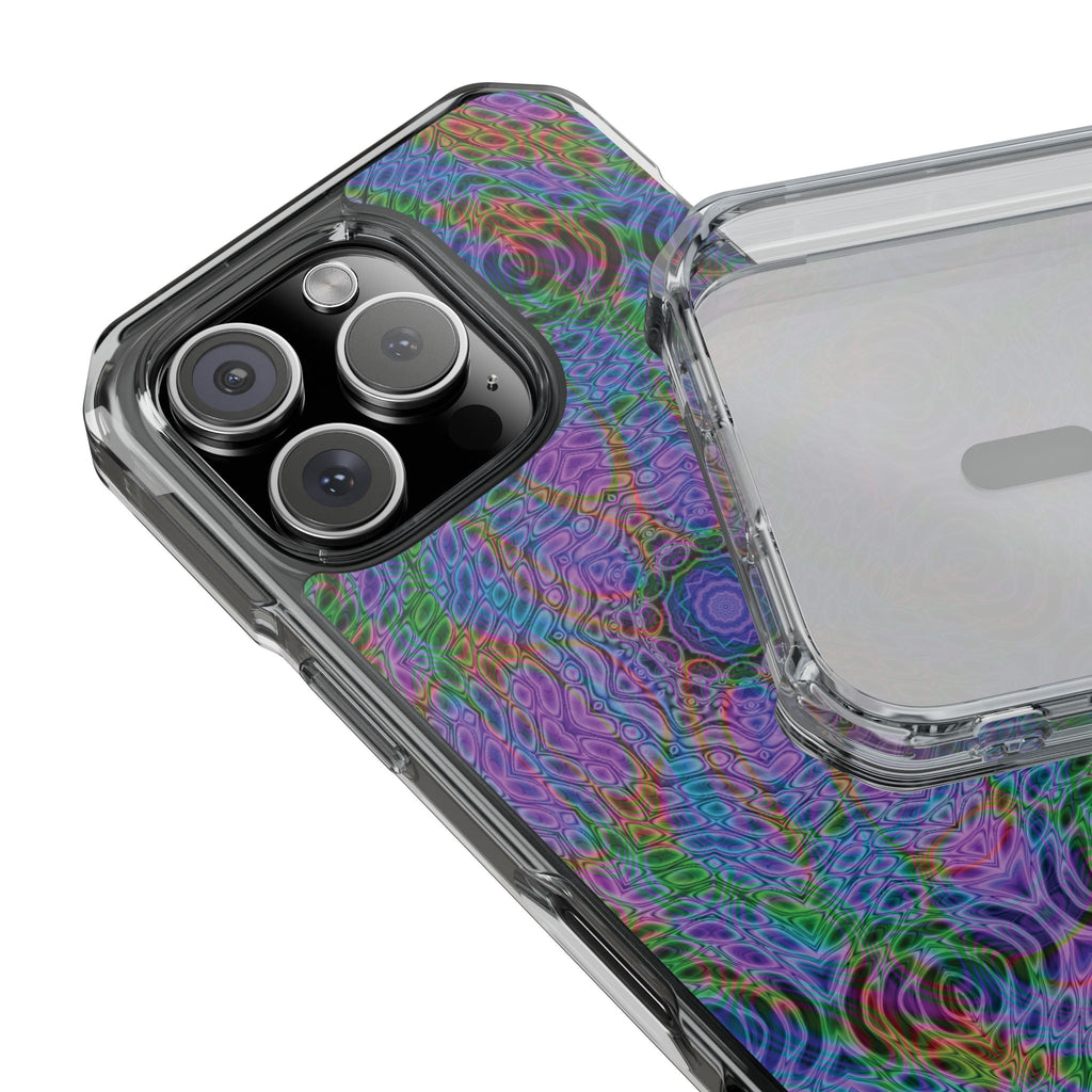 iPhone 16 Magnetic Clear Impact Case - DMT Seer No.21