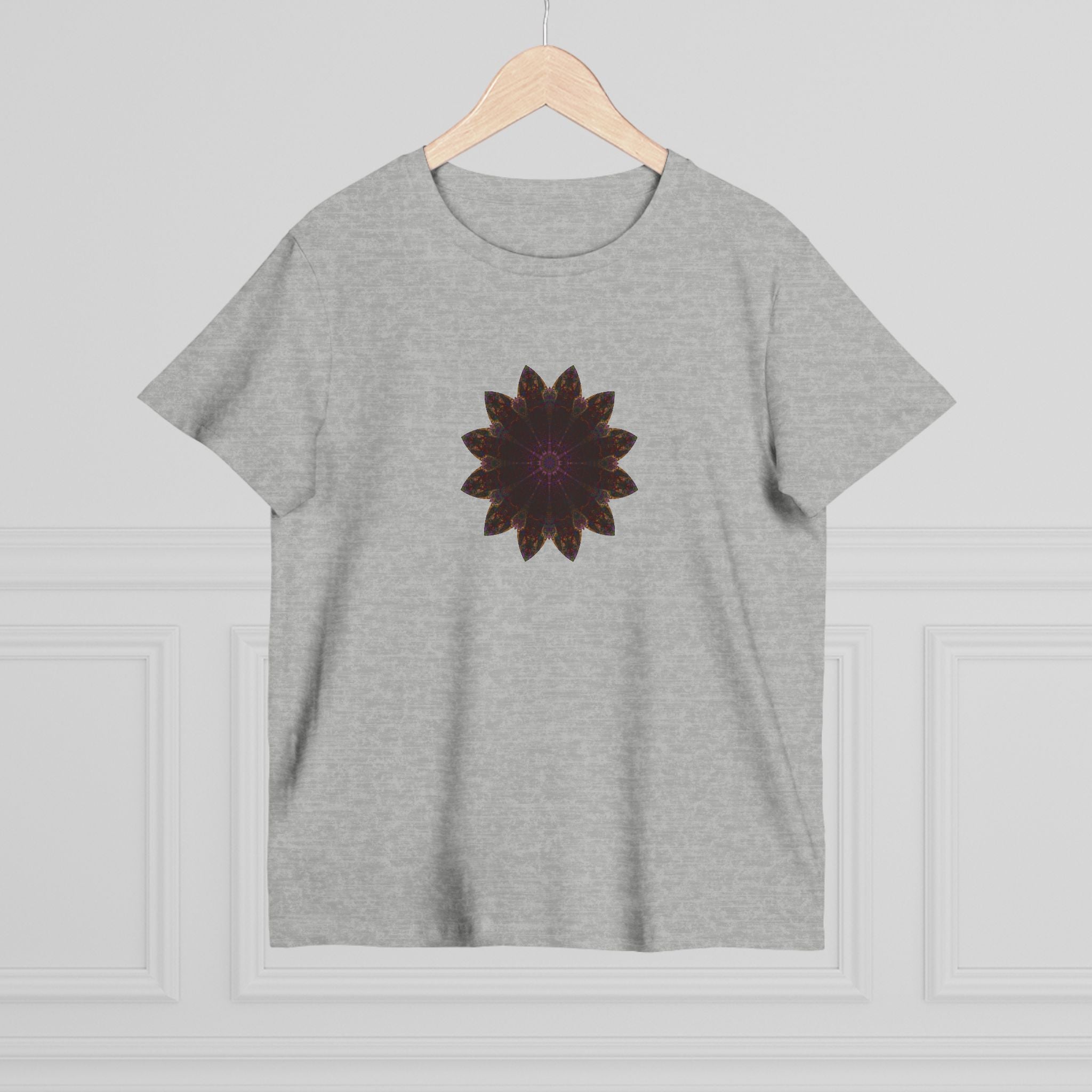 Women’s Maple Tee - Love Light Mandalas No.12
