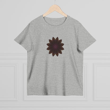 Women’s Maple Tee - Love Light Mandalas No.12
