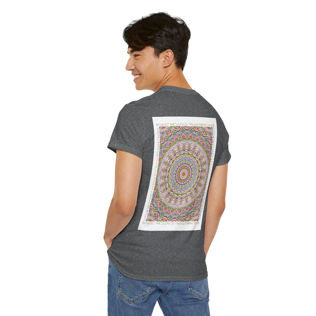 Unisex Heavy Cotton Tee (Back) - DMT Seer No.9