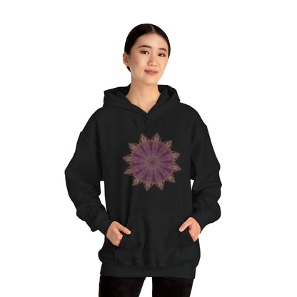 Unisex Heavy Blend™ Hooded Sweatshirt - Love Light Mandalas No.6