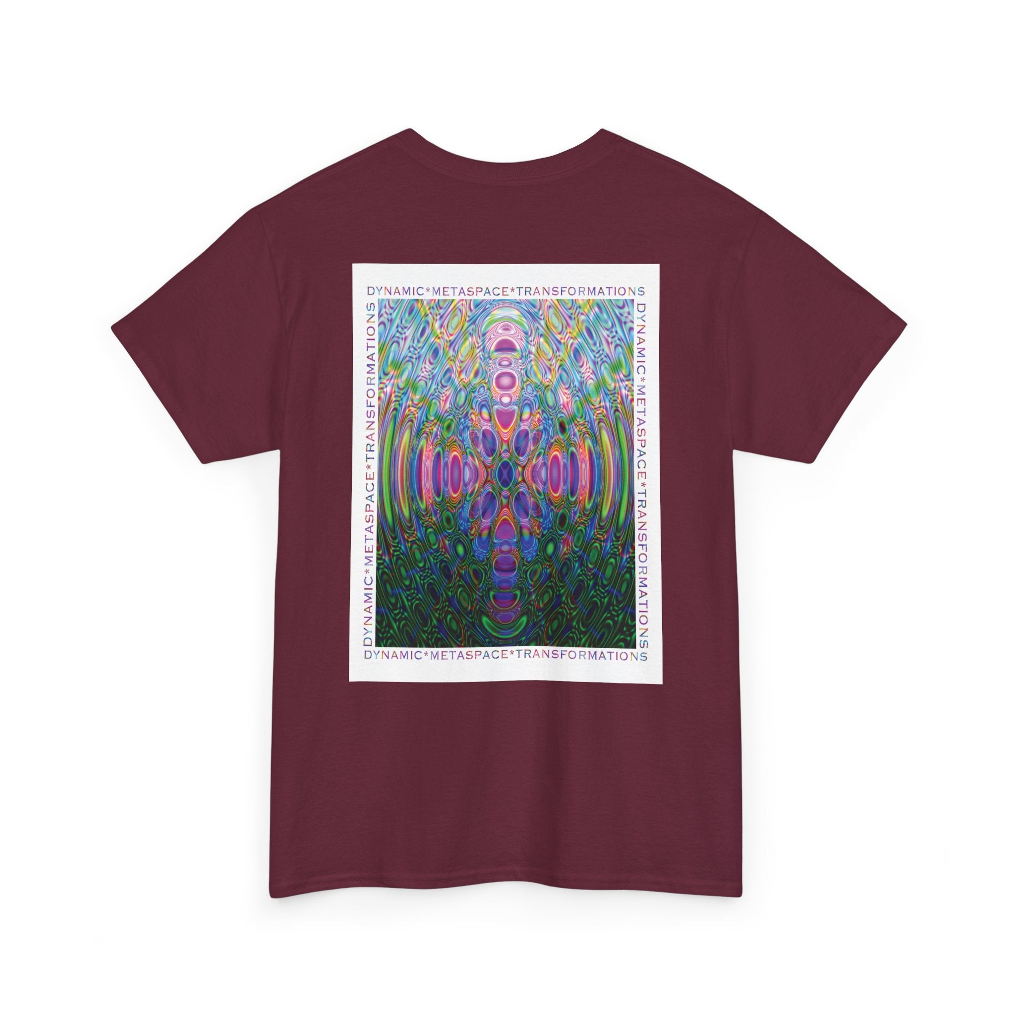 Unisex Heavy Cotton Tee (Back) - DMT Seer No.2