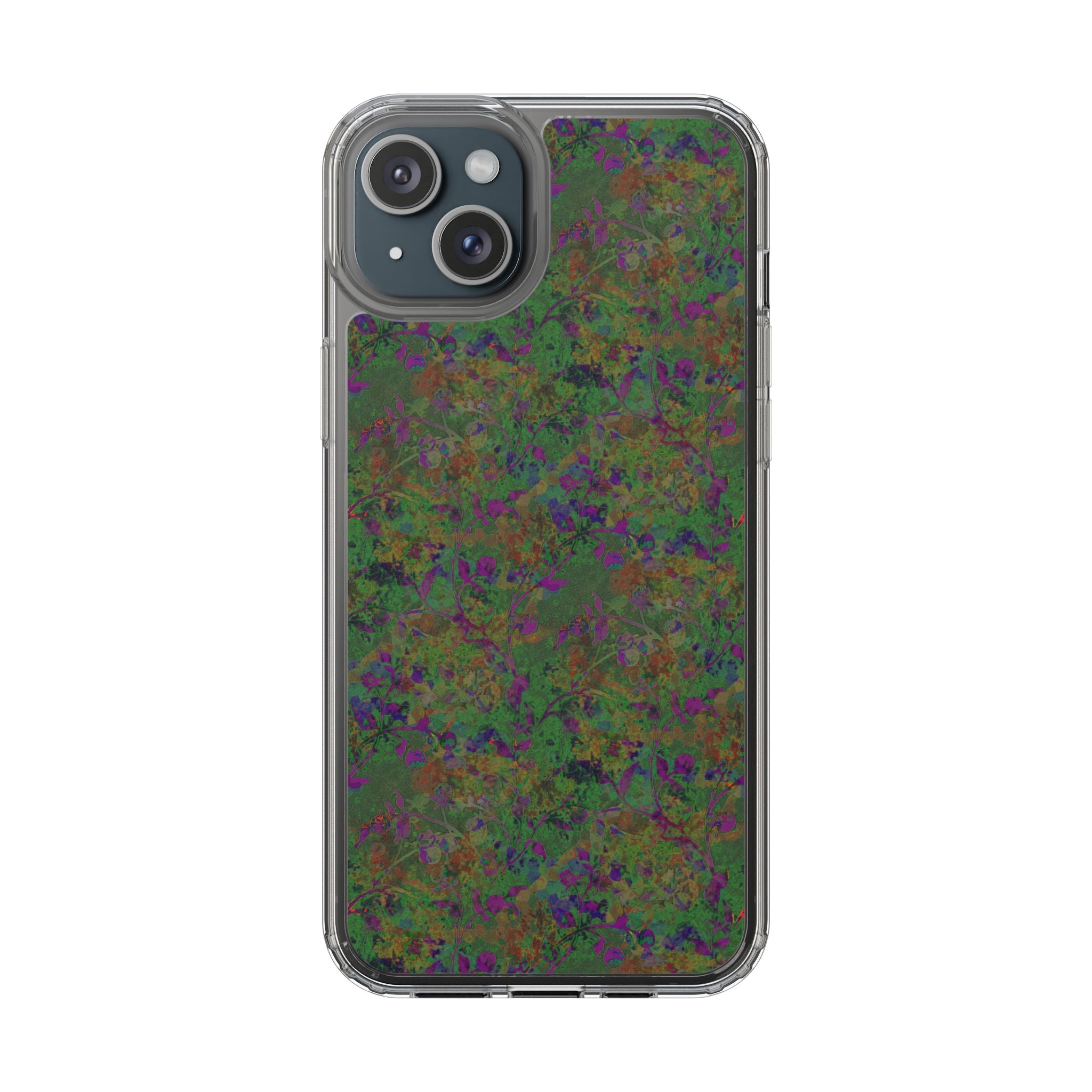 iPhone 15 Clear Case – Hidden Weave Series V3 No.24