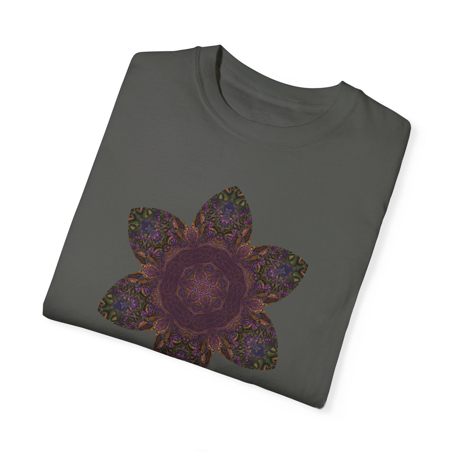 Unisex Garment-Dyed T-shirt - Love Light Mandalas No.3