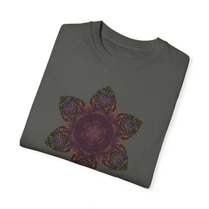 Unisex Garment-Dyed T-shirt - Love Light Mandalas No.3