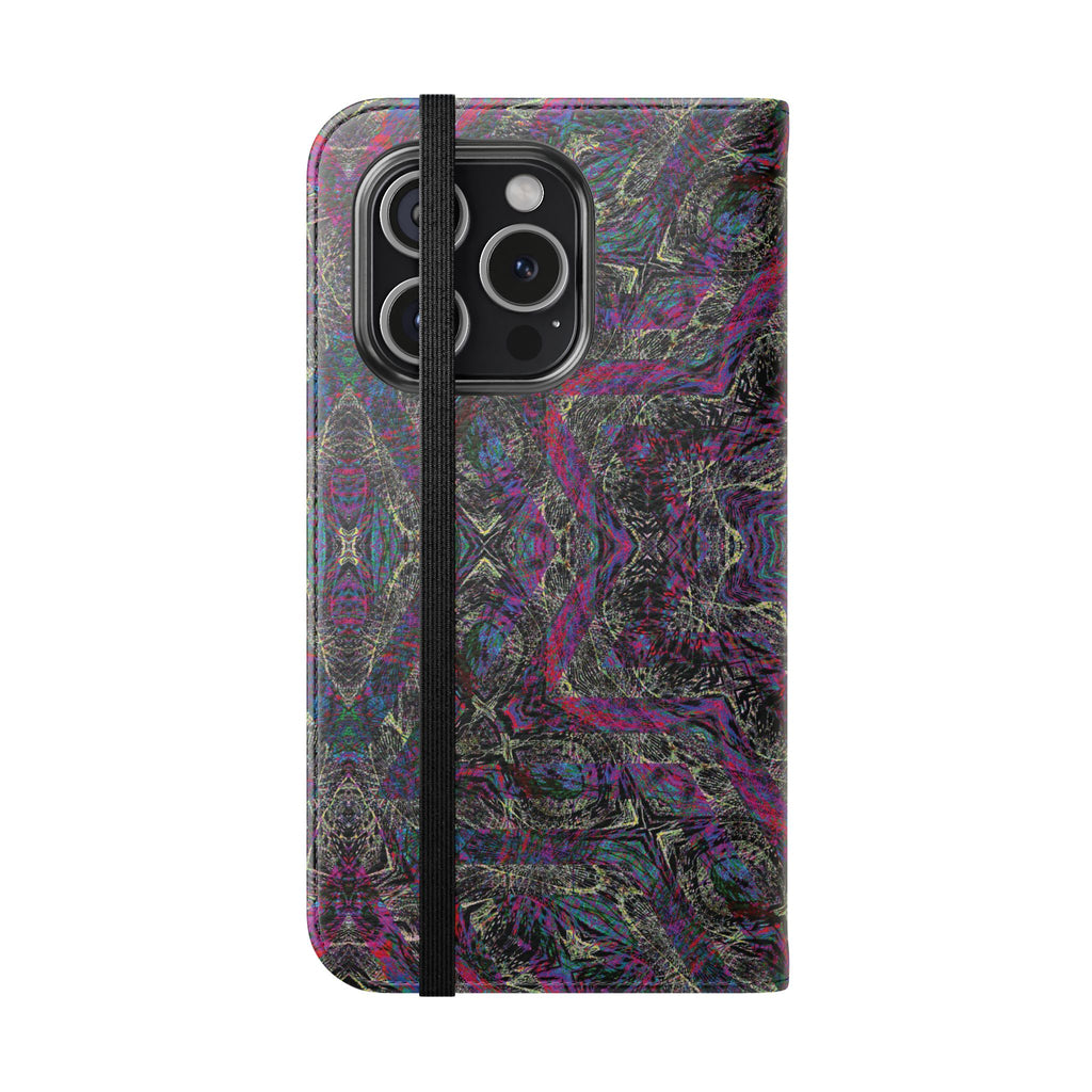 iPhone 15 Flip Case - P5 Kaleidoscopic No.33