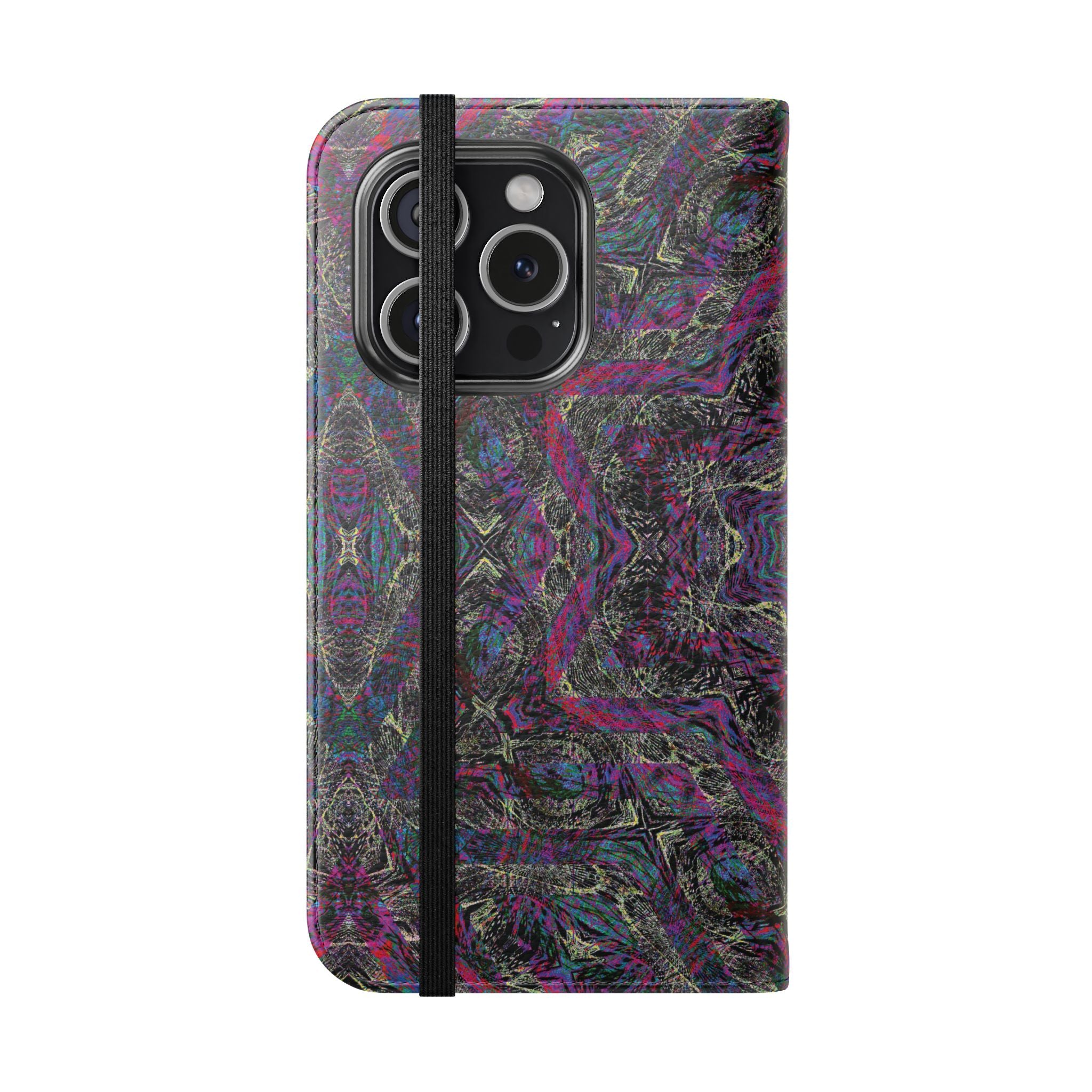 iPhone 15 Flip Case - P5 Kaleidoscopic No.33