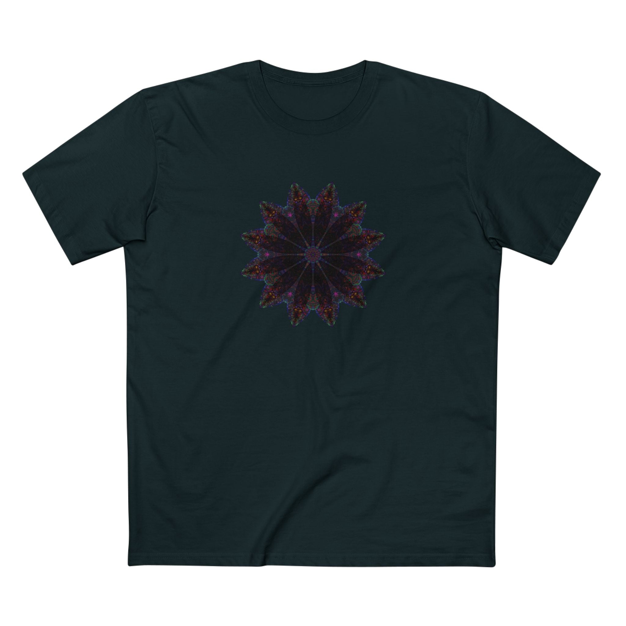 Men's Staple Tee - Love Light Mandalas No.25