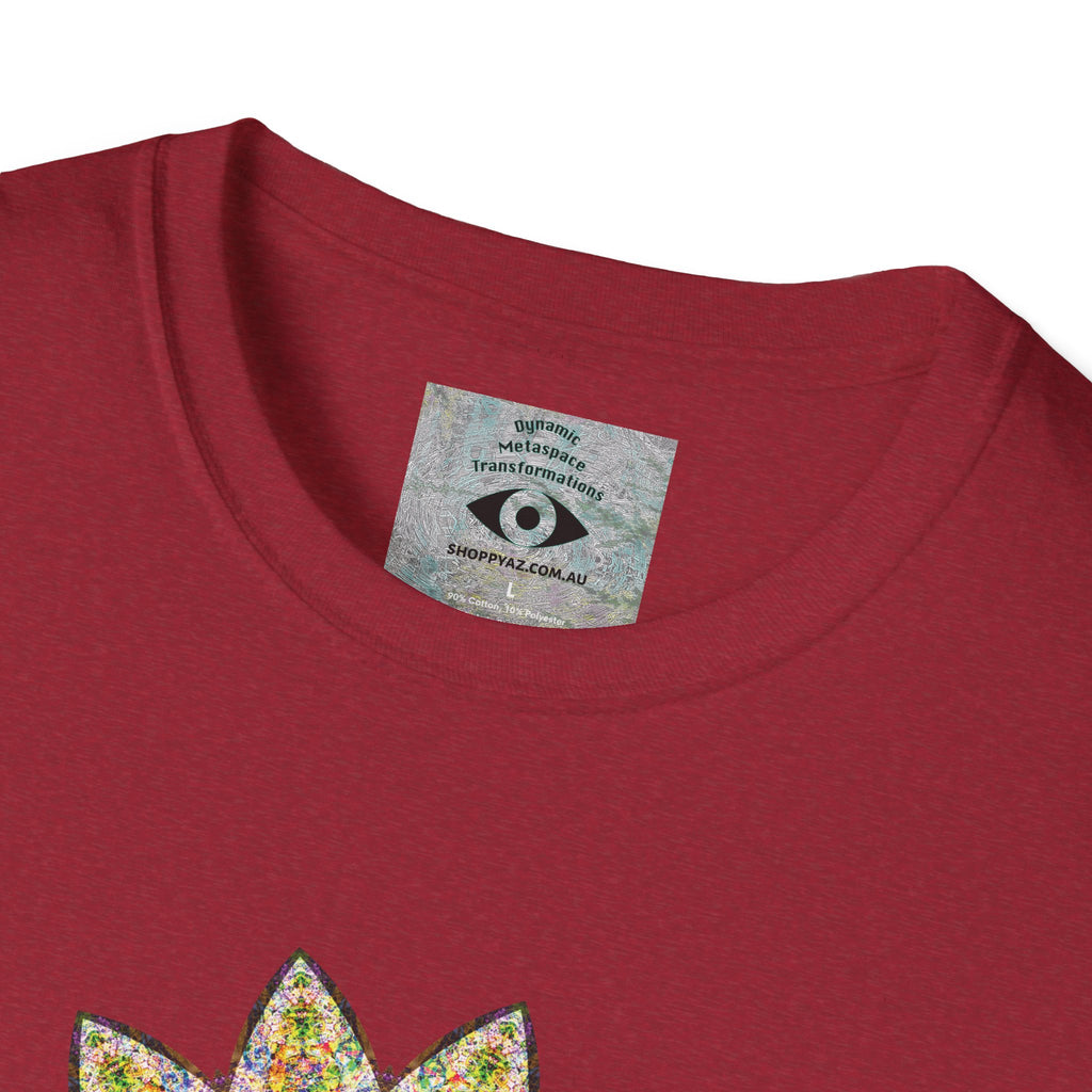 Unisex Softstyle T-Shirt - Love Light Mandalas No.14
