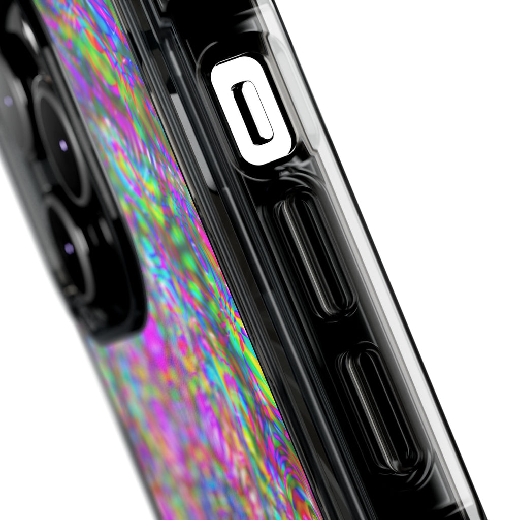 iPhone 14 Magnetic Clear Impact Case - DMT Scribe Tiles No.4