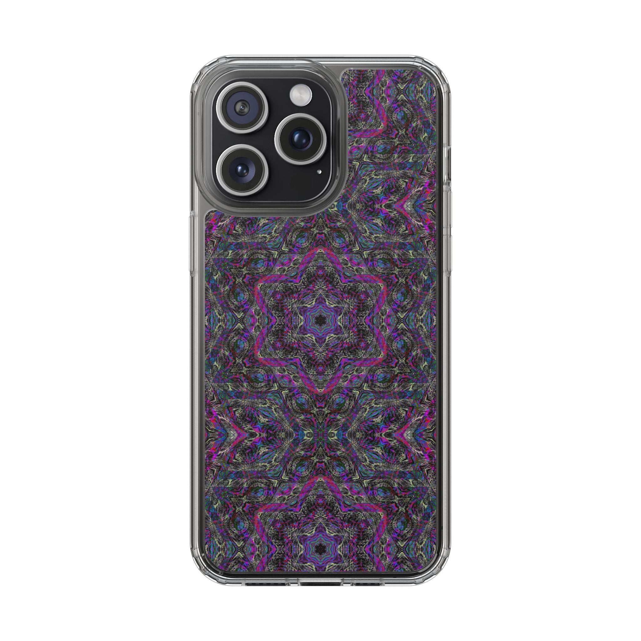 iPhone 15 Clear Case – P5 Kaleidoscopic No.33