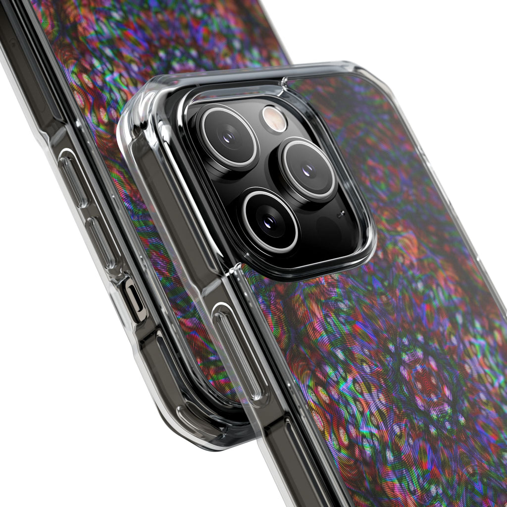 iPhone 14 Magnetic Clear Impact Case - DMT Scribe Tiles No.1
