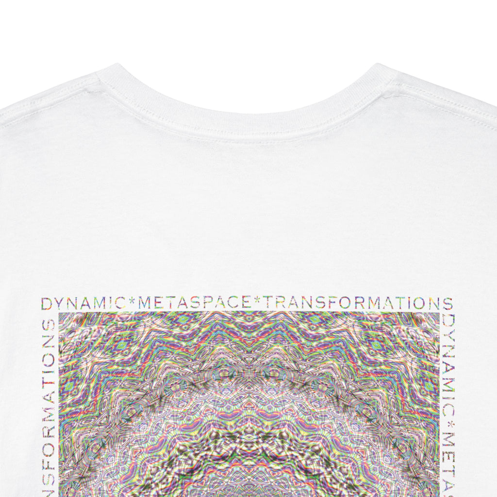 Unisex Heavy Cotton Tee (Back) - DMT Seer No.10
