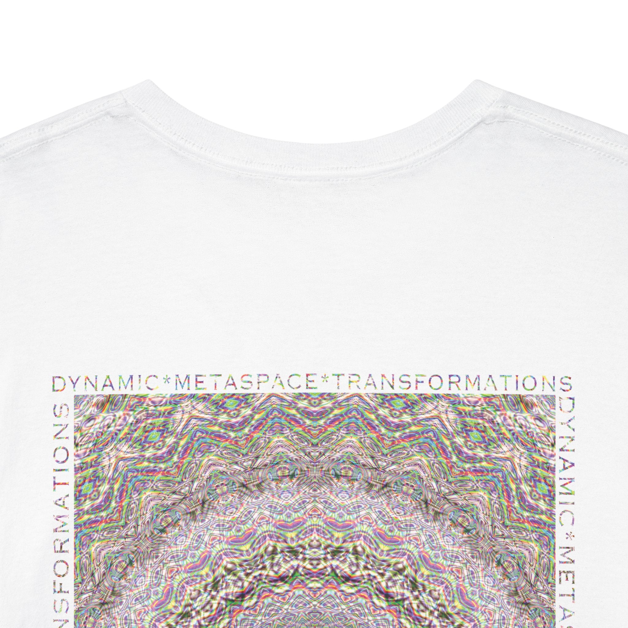 Unisex Heavy Cotton Tee (Back) - DMT Seer No.10