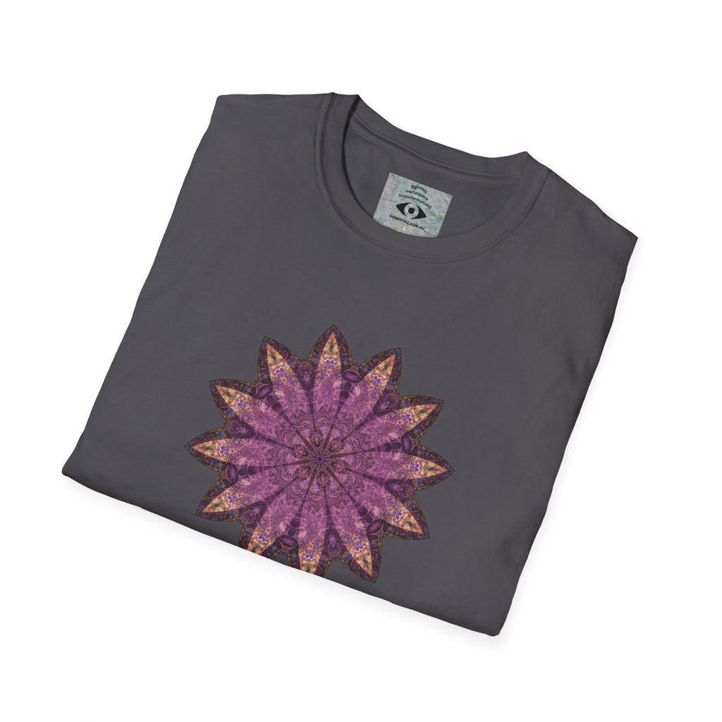 Unisex Softstyle T-Shirt - Love Light Mandalas No.16