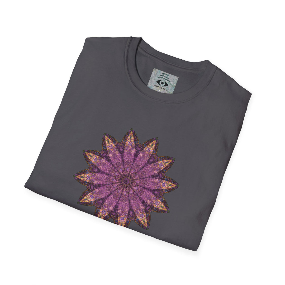 Unisex Softstyle T-Shirt - Love Light Mandalas No.16